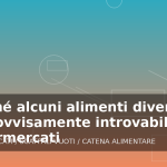 Illustrazione generata per l'articolo Perché alcuni alimenti diventano improvvisamente introvabili nei supermercati