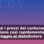 Illustrazione generata per l'articolo Perché i prezzi dei carburanti cambiano così rapidamente: il percorso dal greggio al distributore